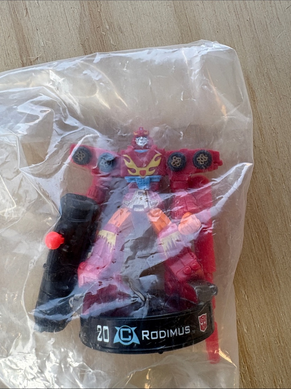 Transformers Rodimus Figure - Red and Orange